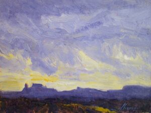 Sky over Monument Valley