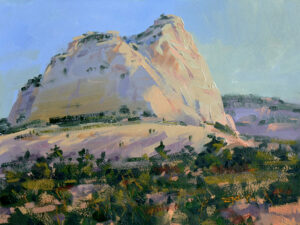 Morning Light Above Mt. Carmel